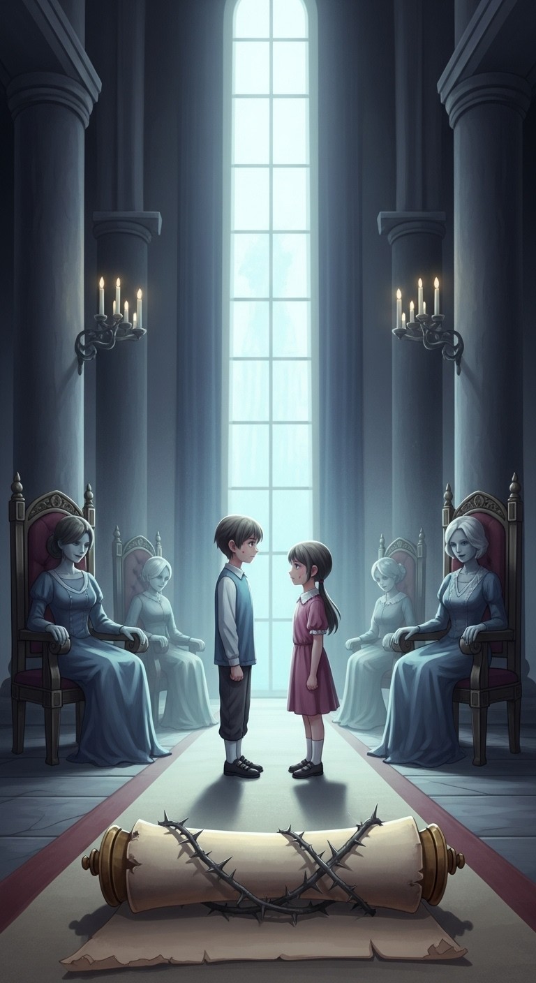 부모의 방관 속 벌어진 형제 자매의 갈등 꿈 - 흉몽