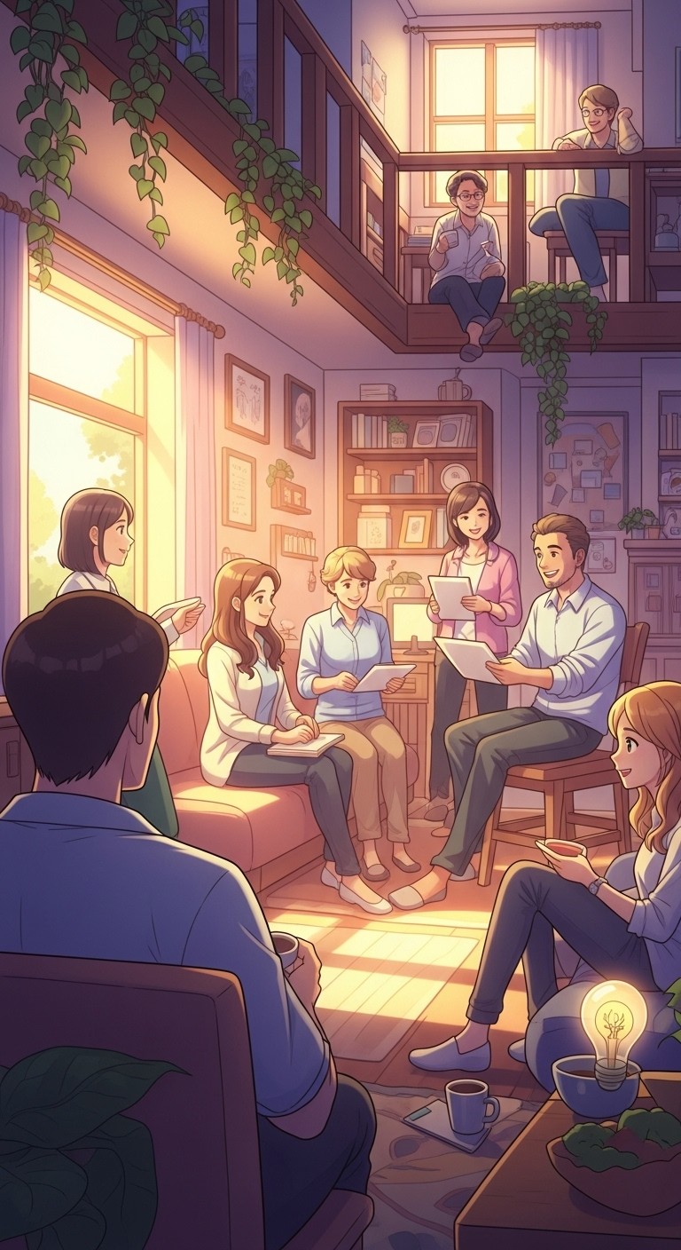 사회생활에서 즐거움과 활력을 얻는 꿈 - 길몽