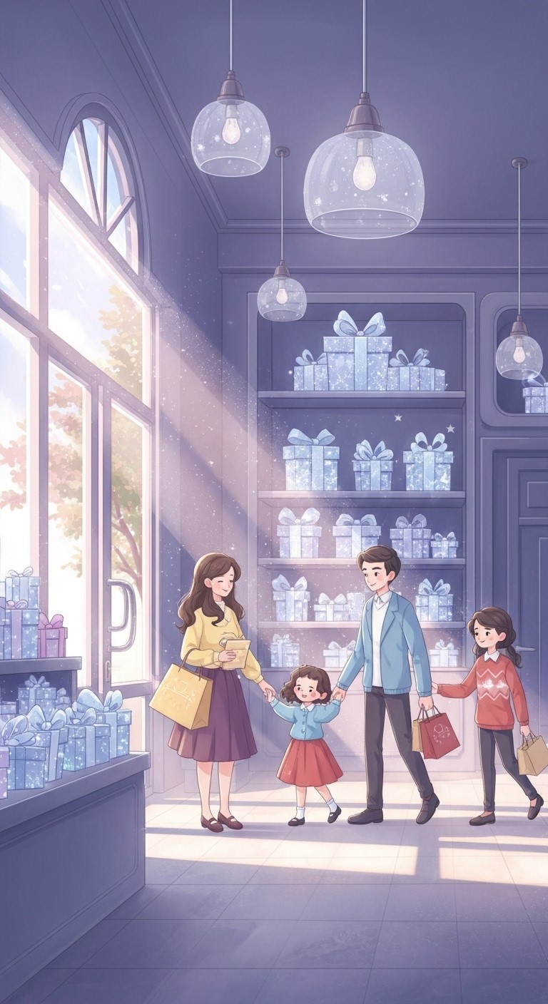 정(情)을 나누고 복을 부르는, 친척과의 즐거운 쇼핑 꿈 - 보통