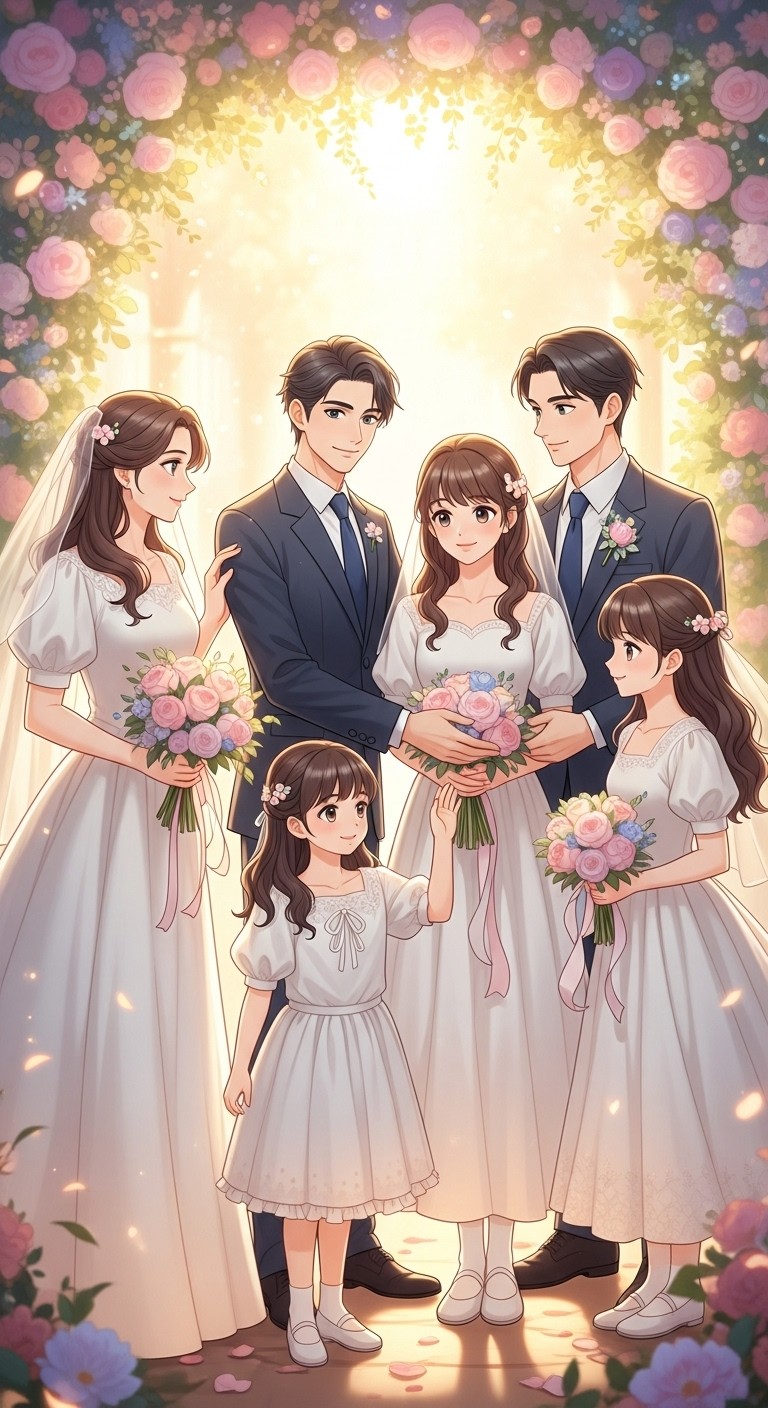 가족의 경사를 함께하며 다가올 변화를 예고하는 꿈 - 길몽