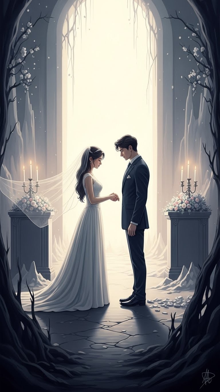 이별의 예감: 아내가 다른 남자와 결혼하는 꿈 - 흉몽