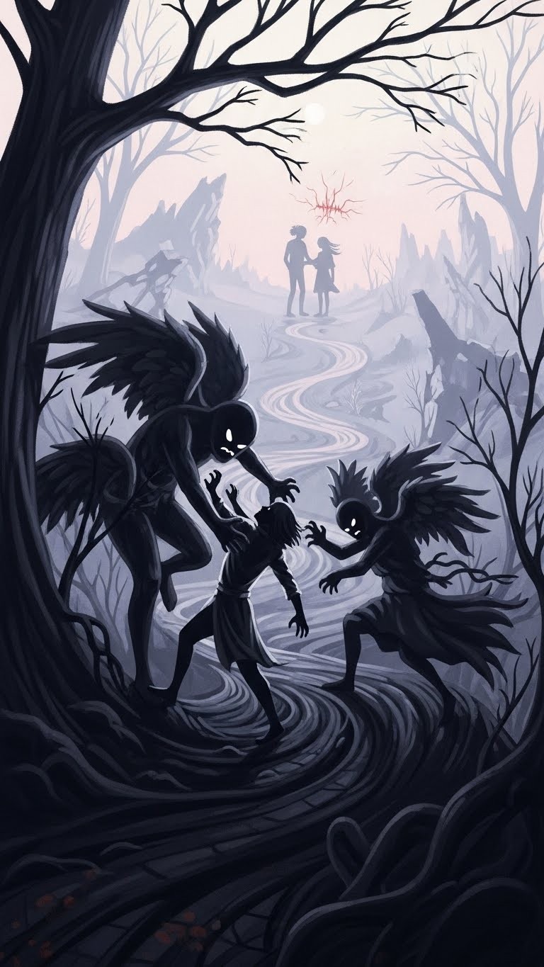 배우자와의 갈등 또는 현실적 어려움을 암시하는 꿈 - 흉몽