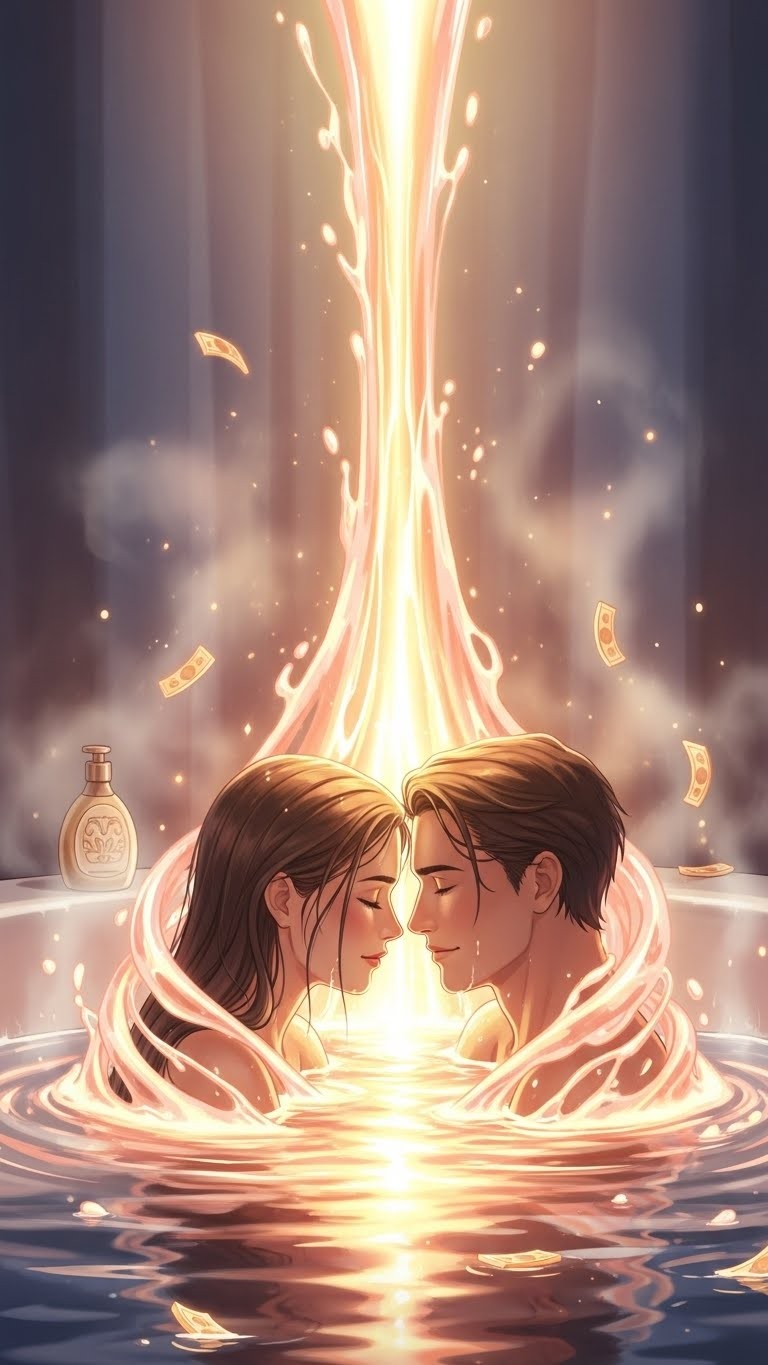 부부가 목욕 중 발견한 핏물, 예상치 못한 재물운의 강력한 징조 - 길몽