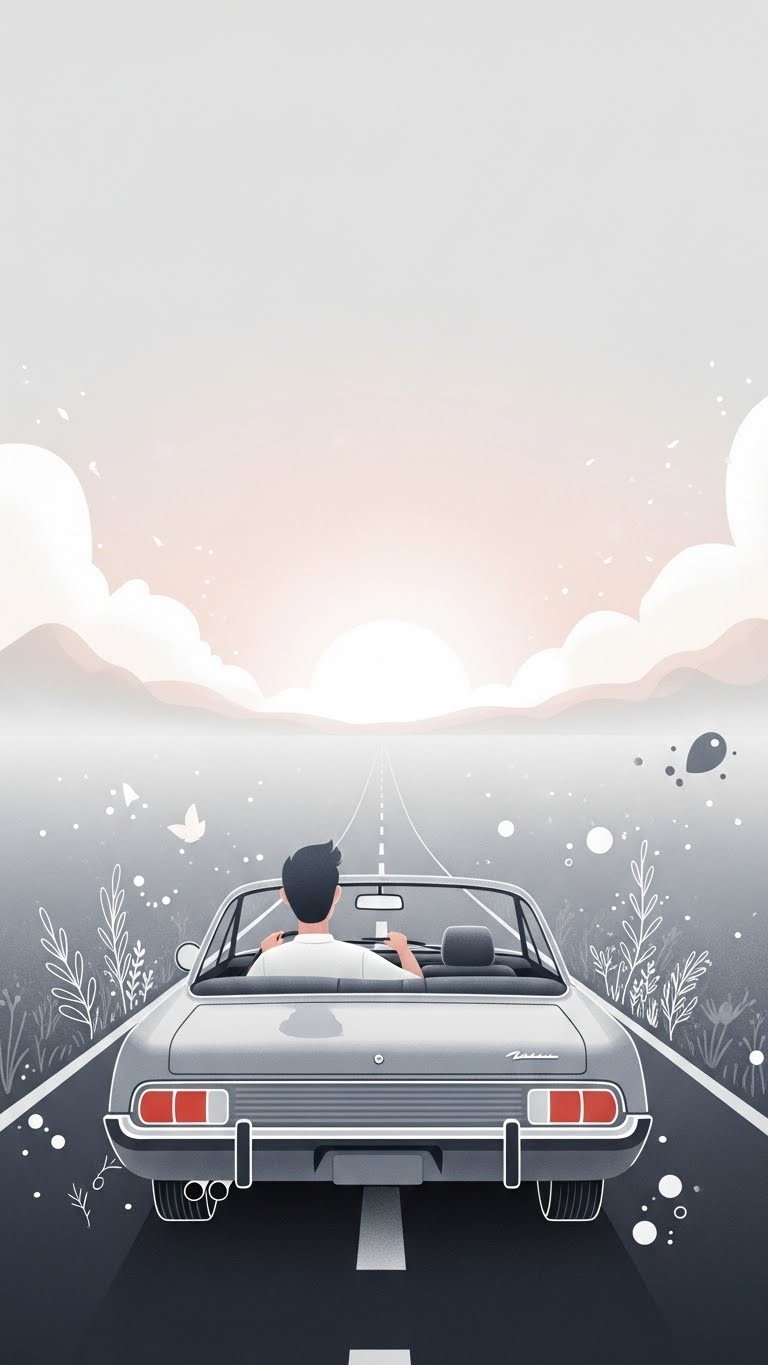 남편의 차가 멀어져 가는 꿈: 변화와 새로운 여정의 시작 - 보통