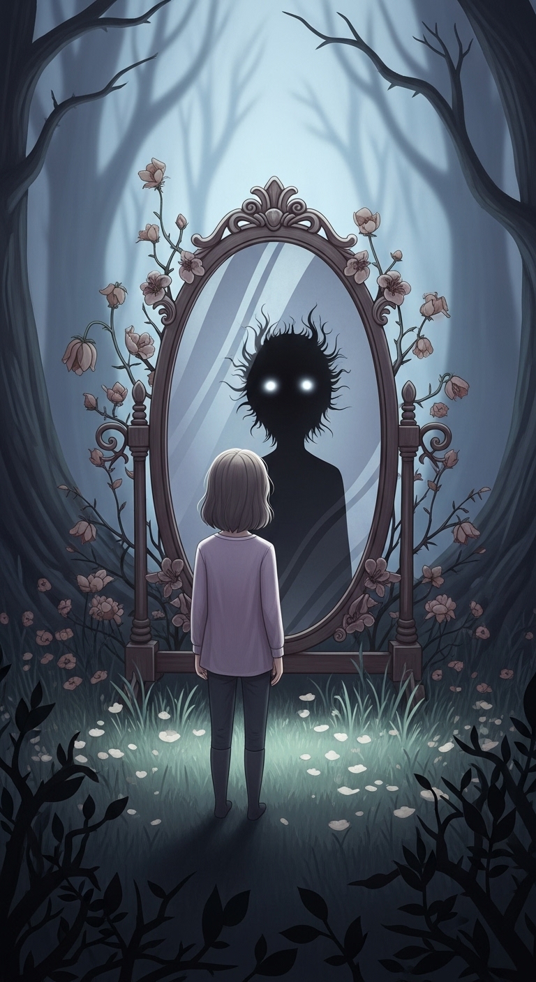 거울 속 검은 얼굴, 자아의 그림자를 마주하다 - 흉몽