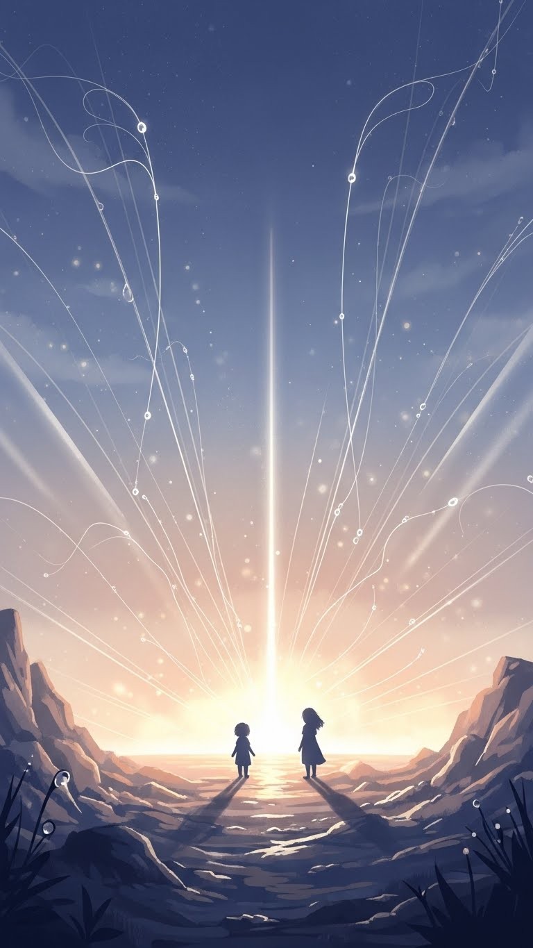 멀리 떨어진 자녀의 소식을 예감하는 꿈 - 길몽