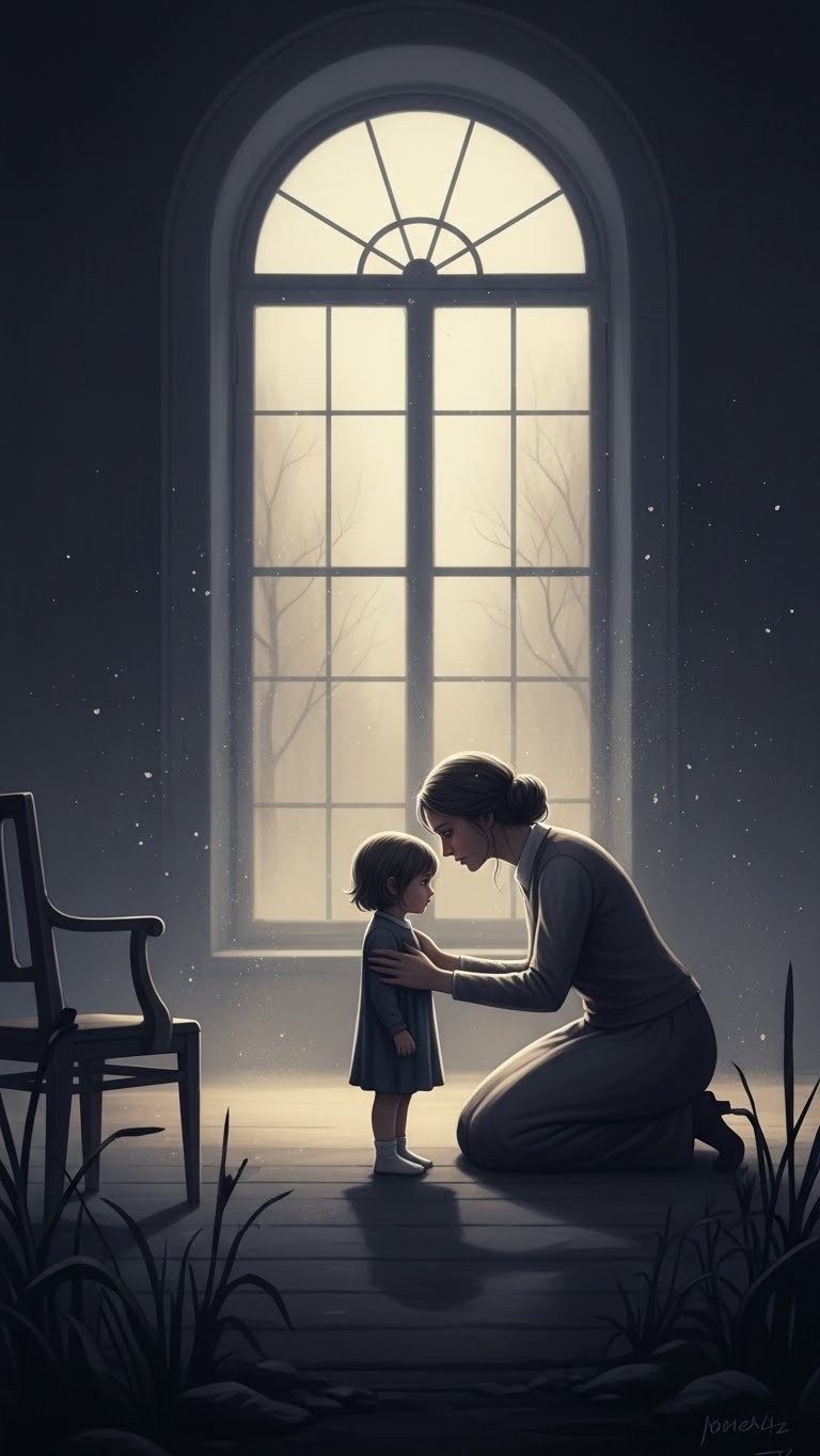 성장한 자녀가 어린 시절 모습으로 나타난 꿈 - 흉몽