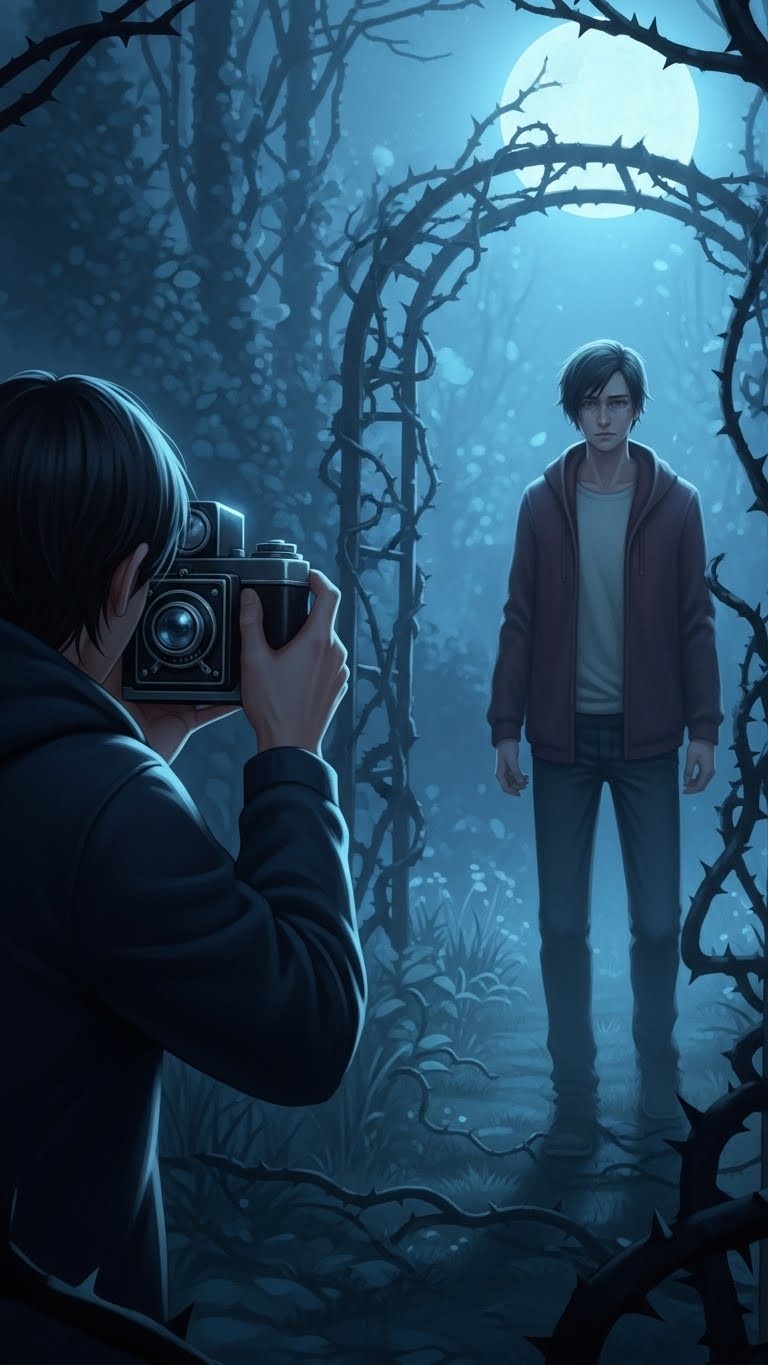 연인의 모습을 카메라에 담는 꿈 - 흉몽