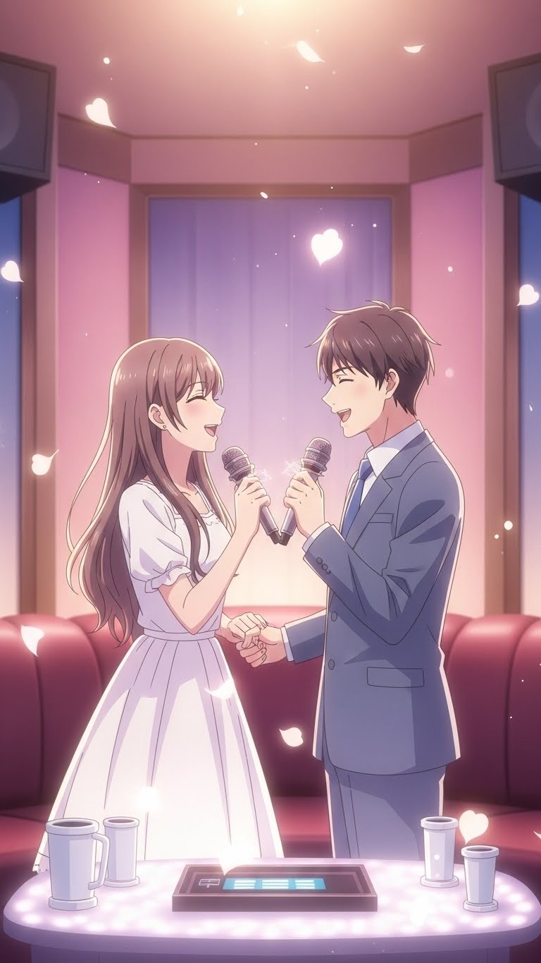 사랑의 하모니를 부르는, 깊어지는 인연의 노래방 꿈 - 길몽