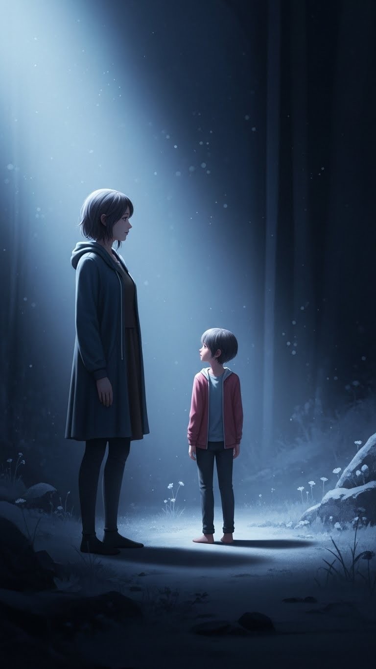 말없이 침묵하는 애인의 시선에서 느껴지는 단절감 꿈 - 흉몽