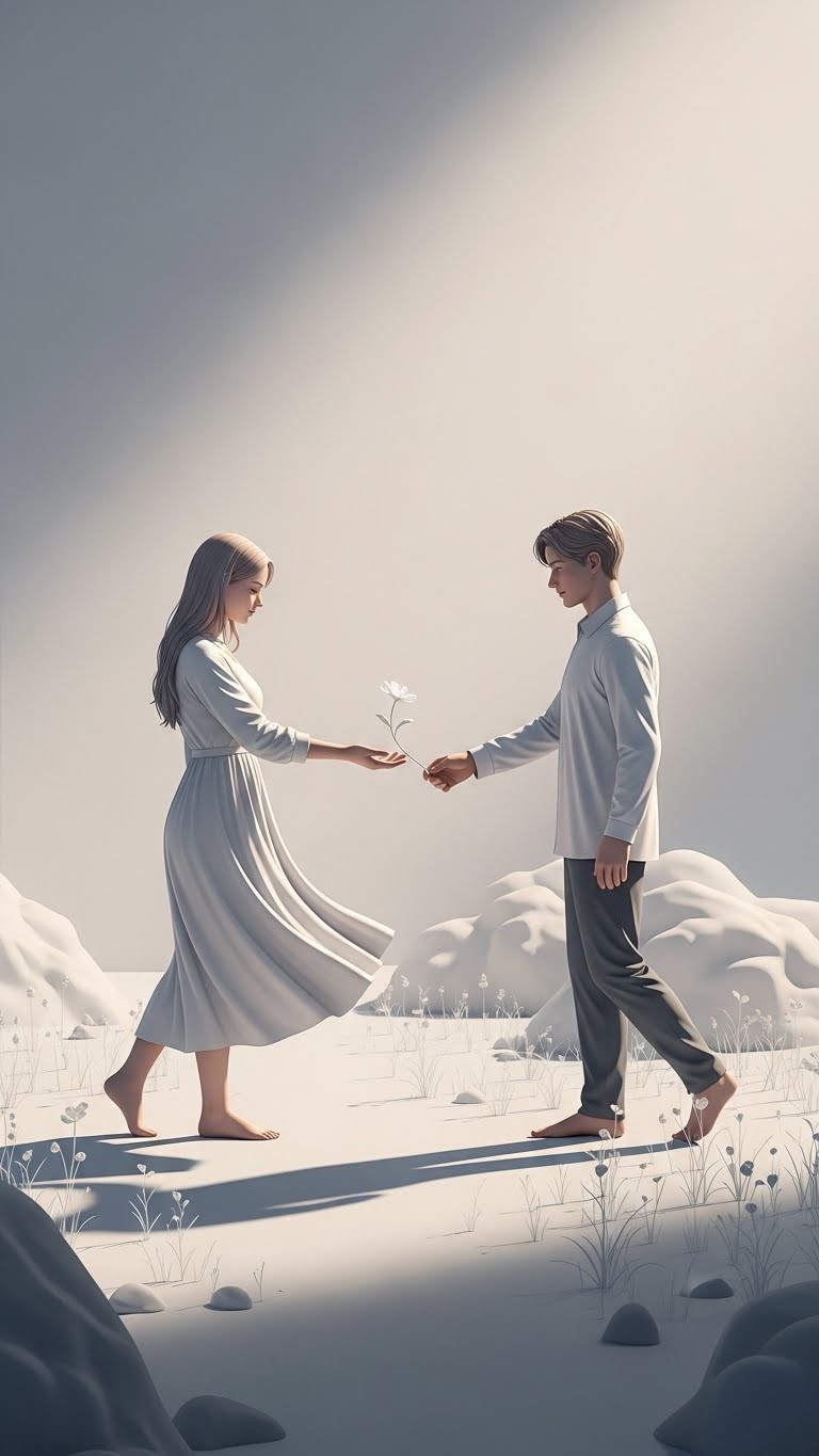 연인과의 이별 통보 꿈: 관계 변화와 내면의 불안을 마주하다 - 보통