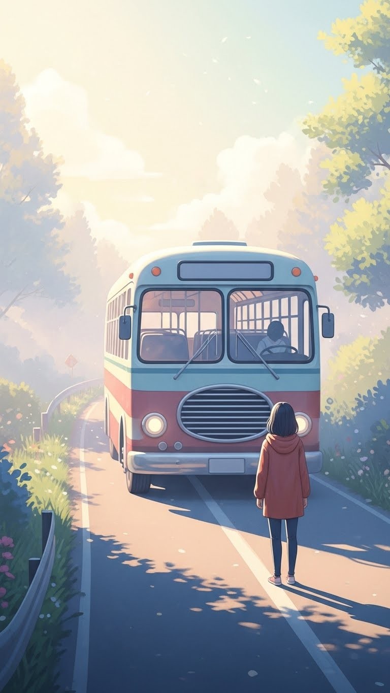 버스 안에서 사라진 연인, 관계의 불안과 불확실성을 나타내는 꿈 - 보통 버스 안에서 사라진 연인, 관계의 불안과 불확실성을 나타내는 꿈 - 보통