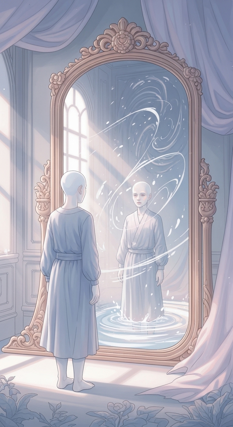 거울 속 창백한 얼굴: 건강과 내면의 그림자 - 보통