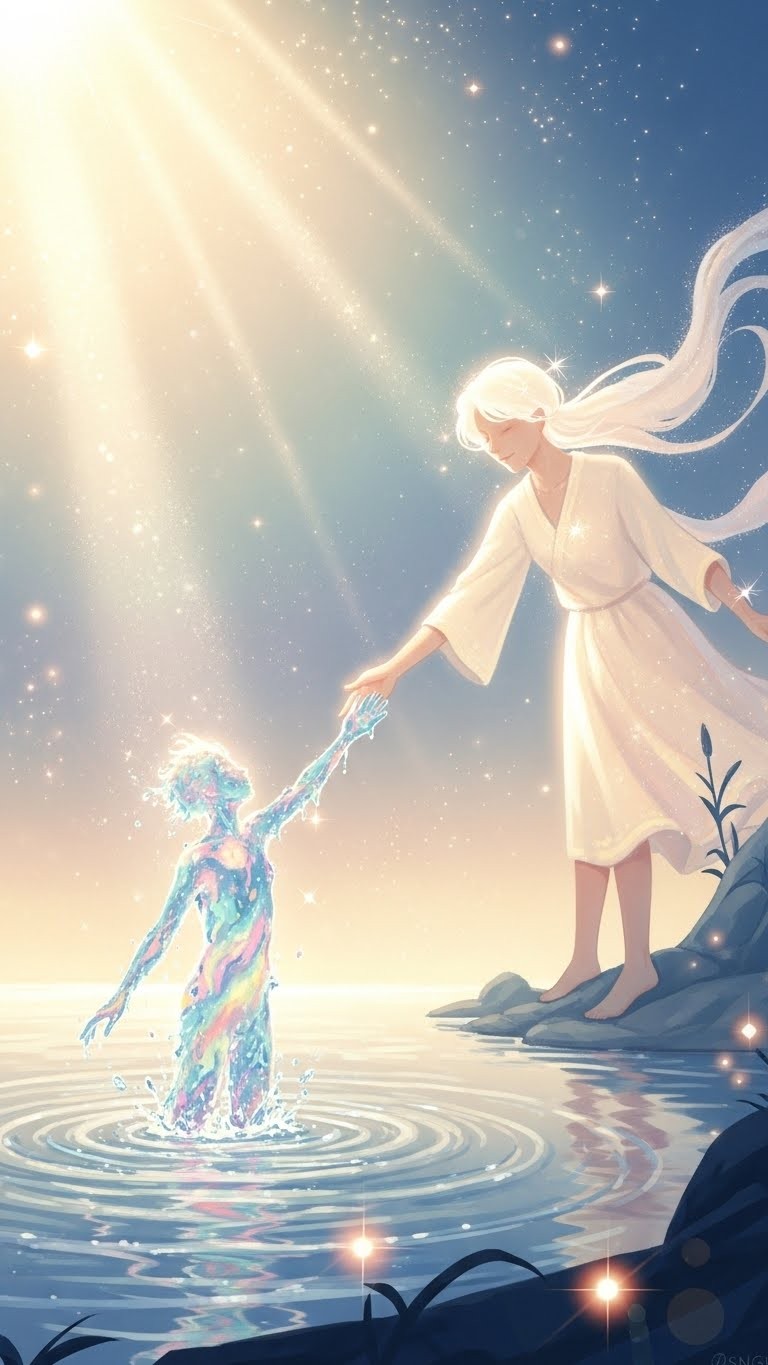 과거의 인연을 통해 잊었던 기쁨을 되찾는 꿈 - 길몽