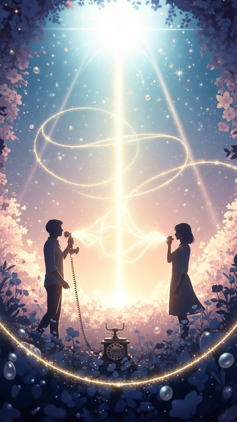 사랑을 속삭이는 전화통화, 인연의 깊이를 더하는 꿈 - 길몽