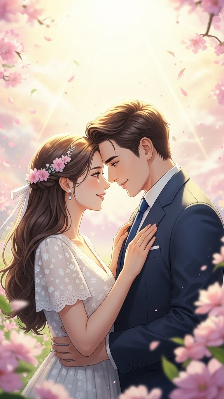 사랑하는 이와 마주 보며 나눈 미소, 성공과 행복을 예고하는 길몽 - 길몽