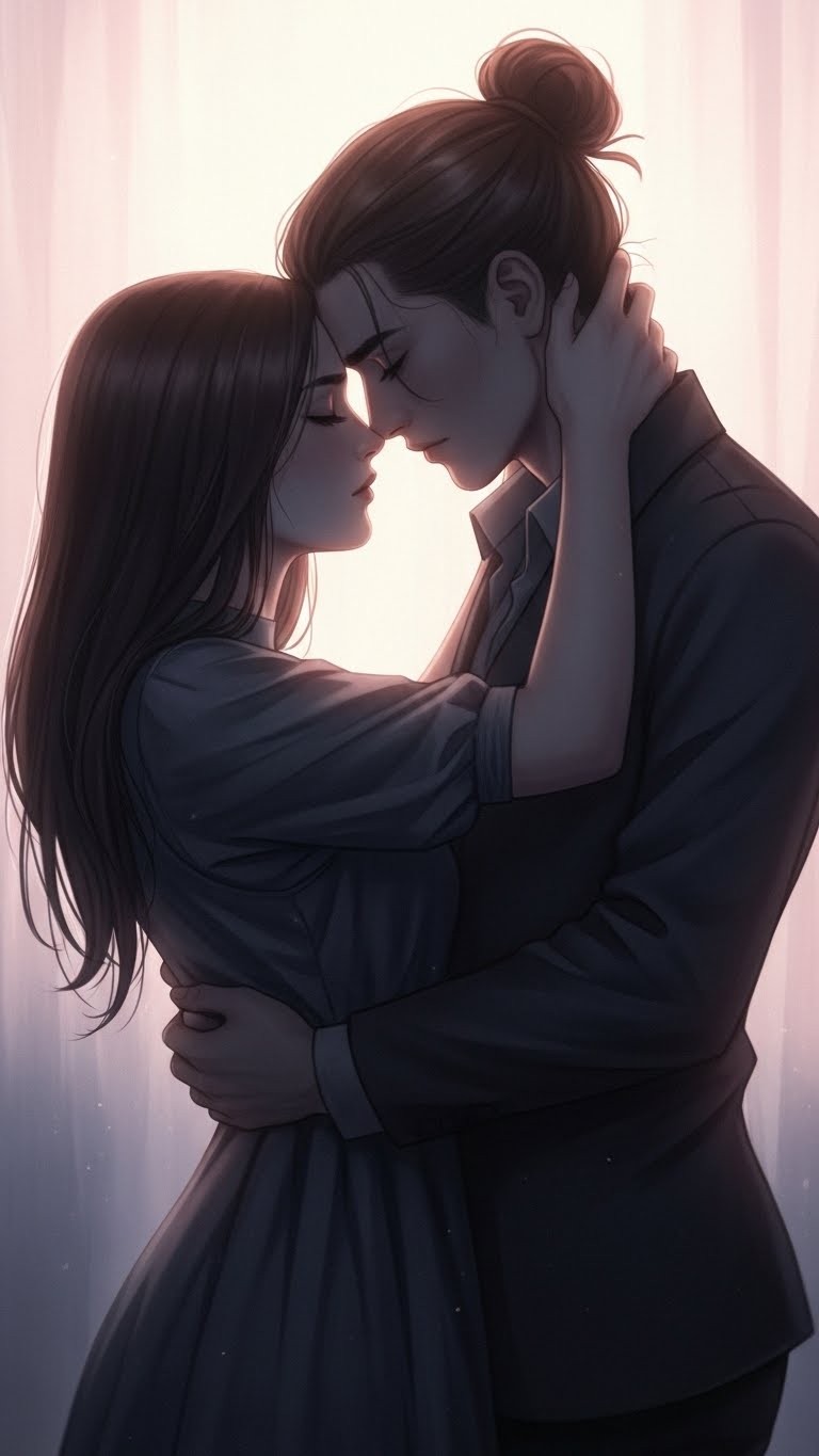 연인의 몸을 애무하며 느끼는 관계의 미묘한 파동 - 흉몽