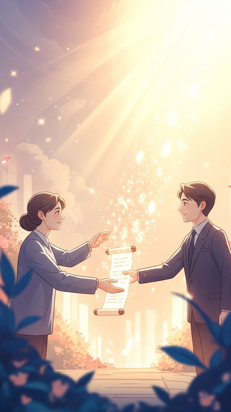 반가운 소식, 새로운 번영의 시작 - 길몽