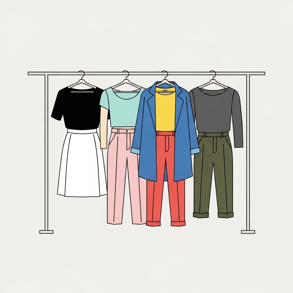 자주 입는 옷 컬러로 알아보는 성격