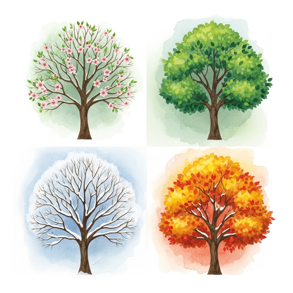 좋아하는 계절로 보는 인간관계 스타일