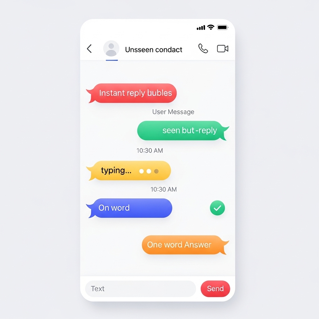 카톡 답장 스타일로 보는 연애 유형