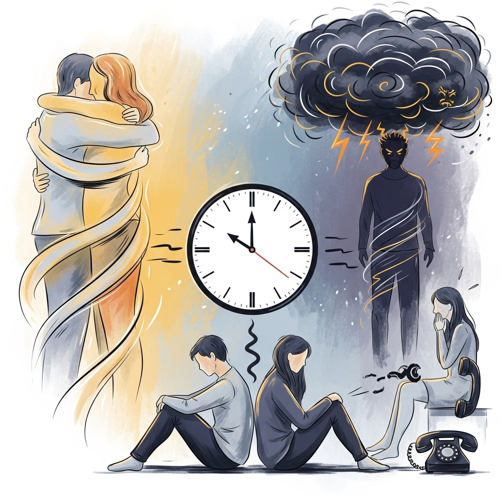 연인과 다툴 때 나는 어떤 반응을 보일까?