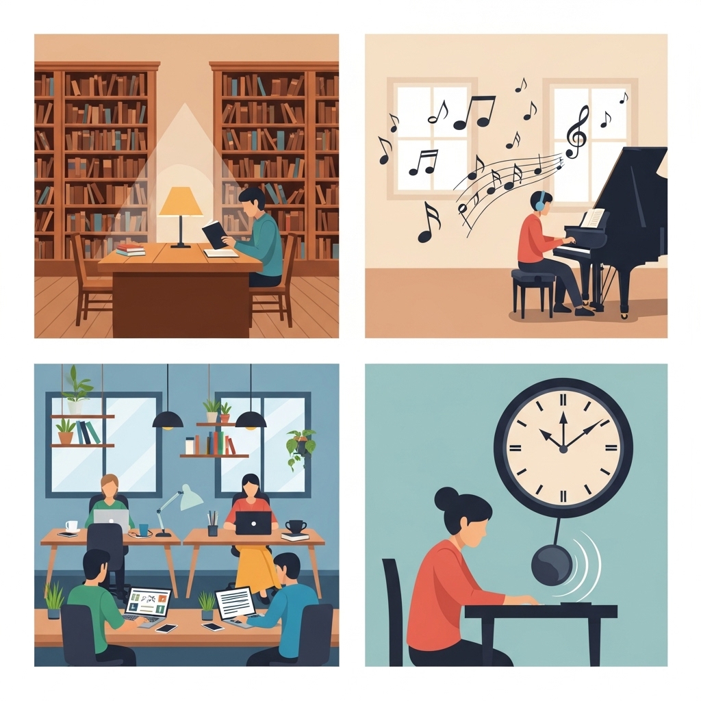 당신이 가장 집중할 수 있는 환경은?