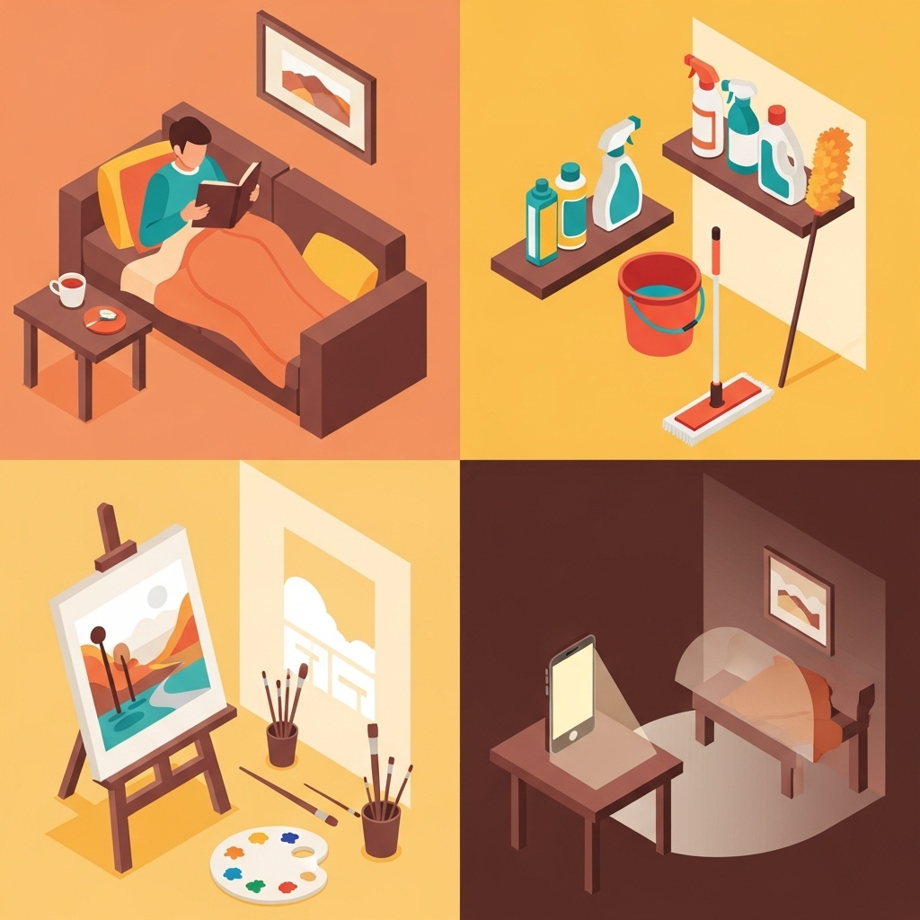 집에서의 행동으로 알아보는 진짜 성격