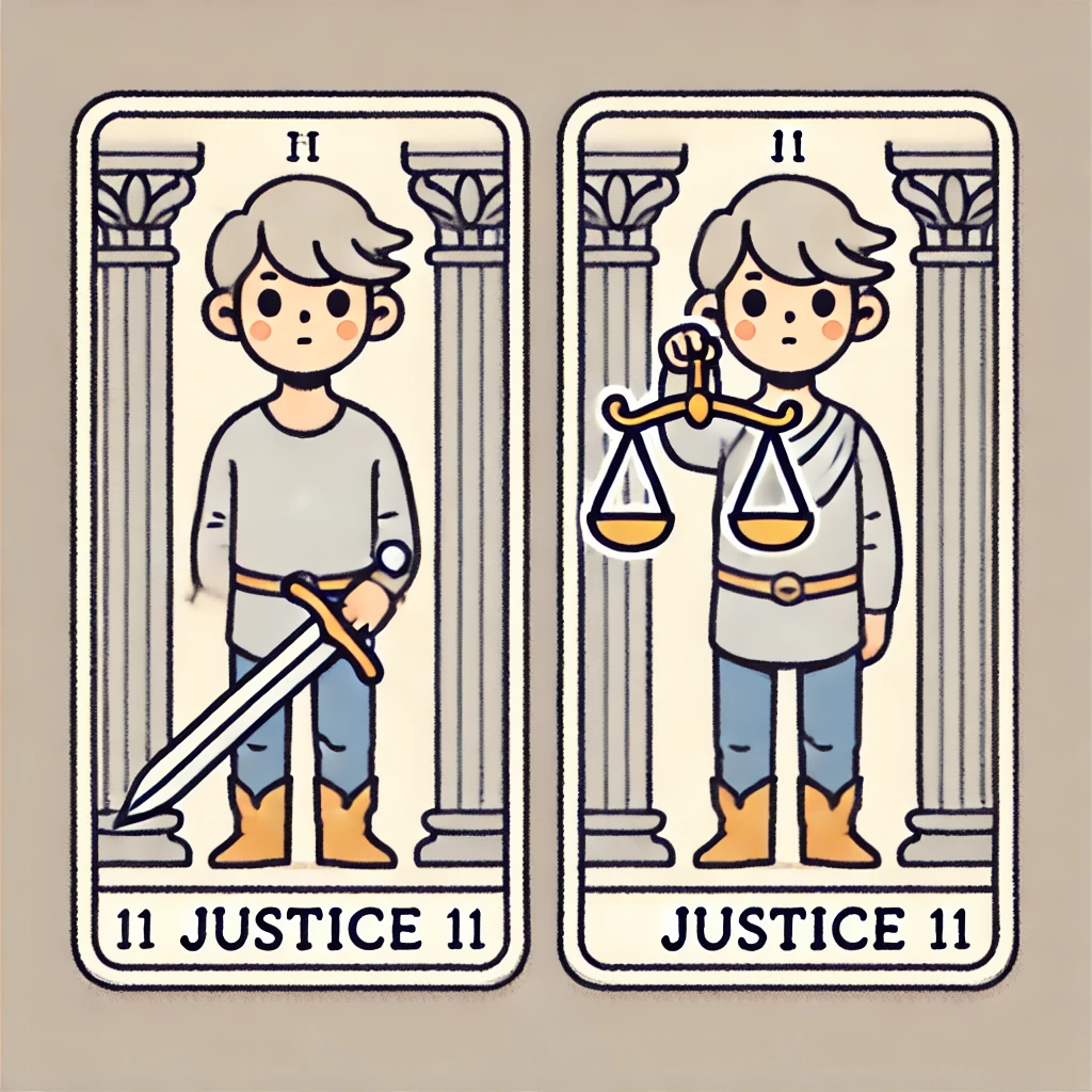 11번 타로카드 정의 Justice 11번 타로카드 정의 Justice