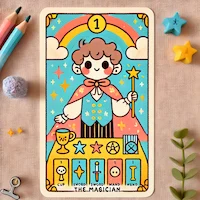 1번 타로카드 마법사 The Magician 1번 타로카드 마법사 The Magician