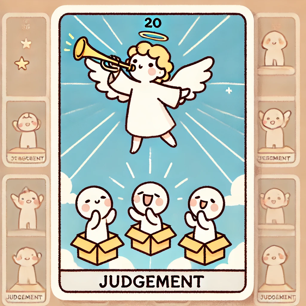 20번 타로카드 심판 Judgment 20번 타로카드 심판 Judgment