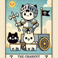 7번 타로카드 전차 The Chariot 7번 타로카드 전차 The Chariot
