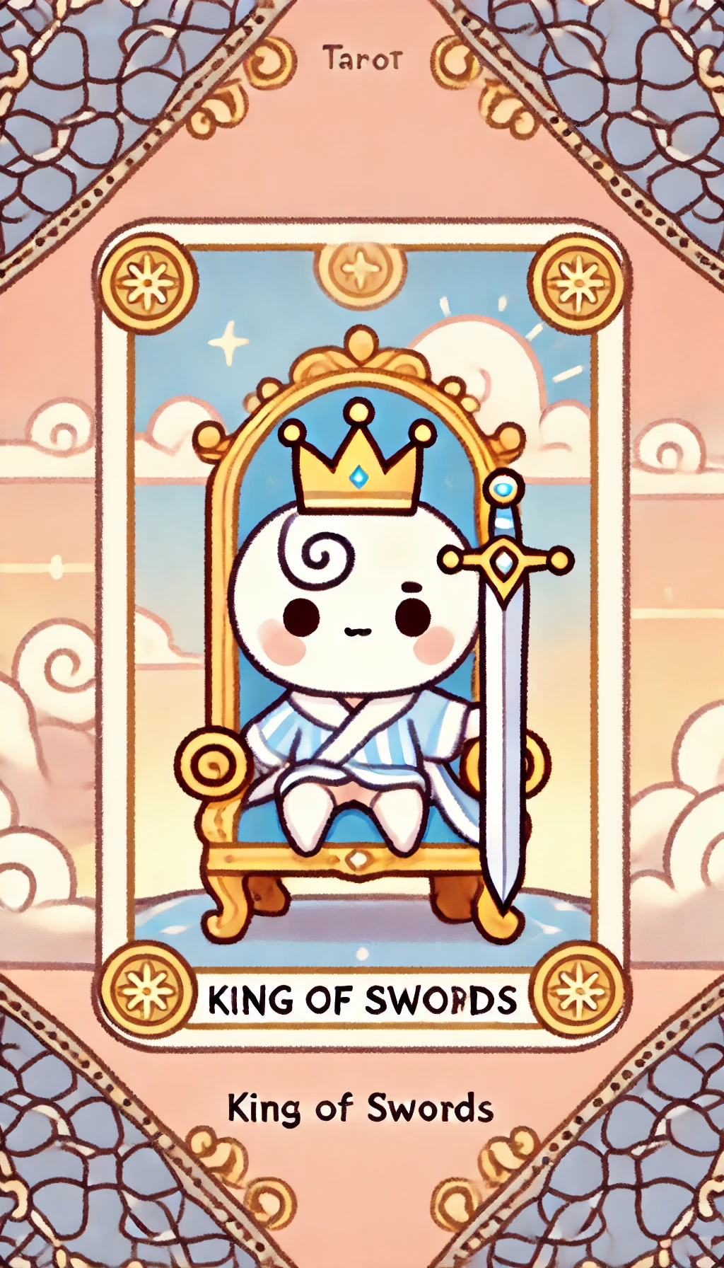 11번 타로카드 소드 킹 SWORD KING 11번 타로카드 소드 킹 SWORD KING
