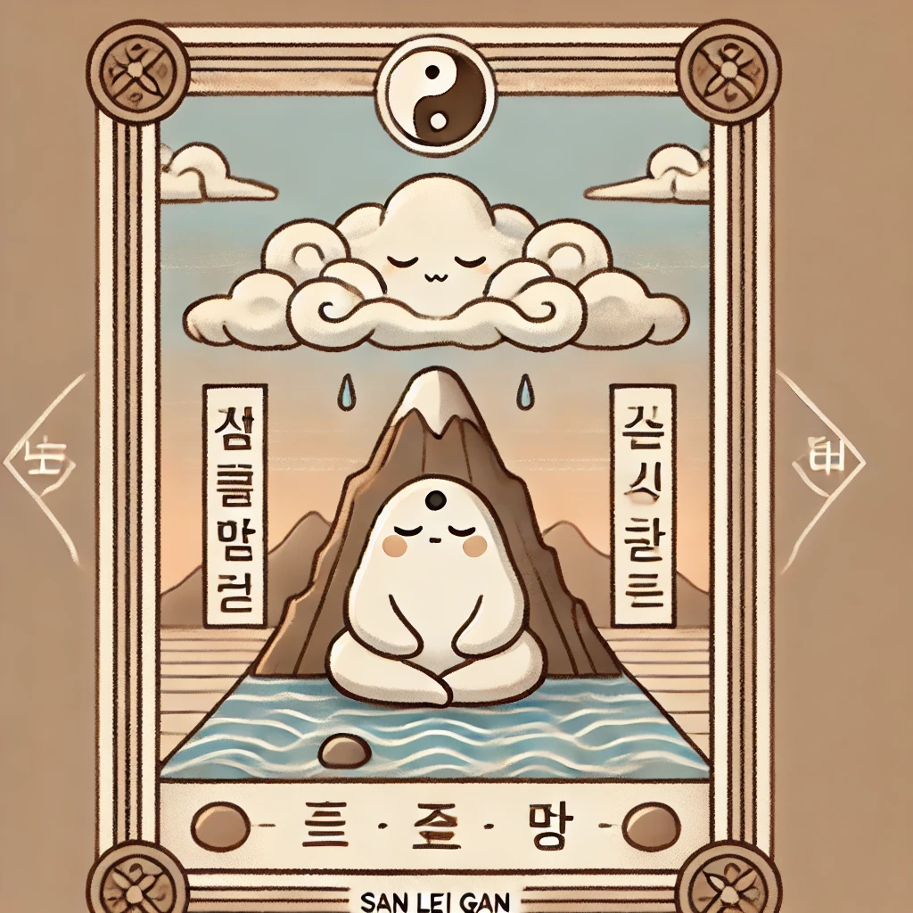 주역타로 52번 산뇌간 카드 艮 주역타로 52번 산뇌간 카드 艮